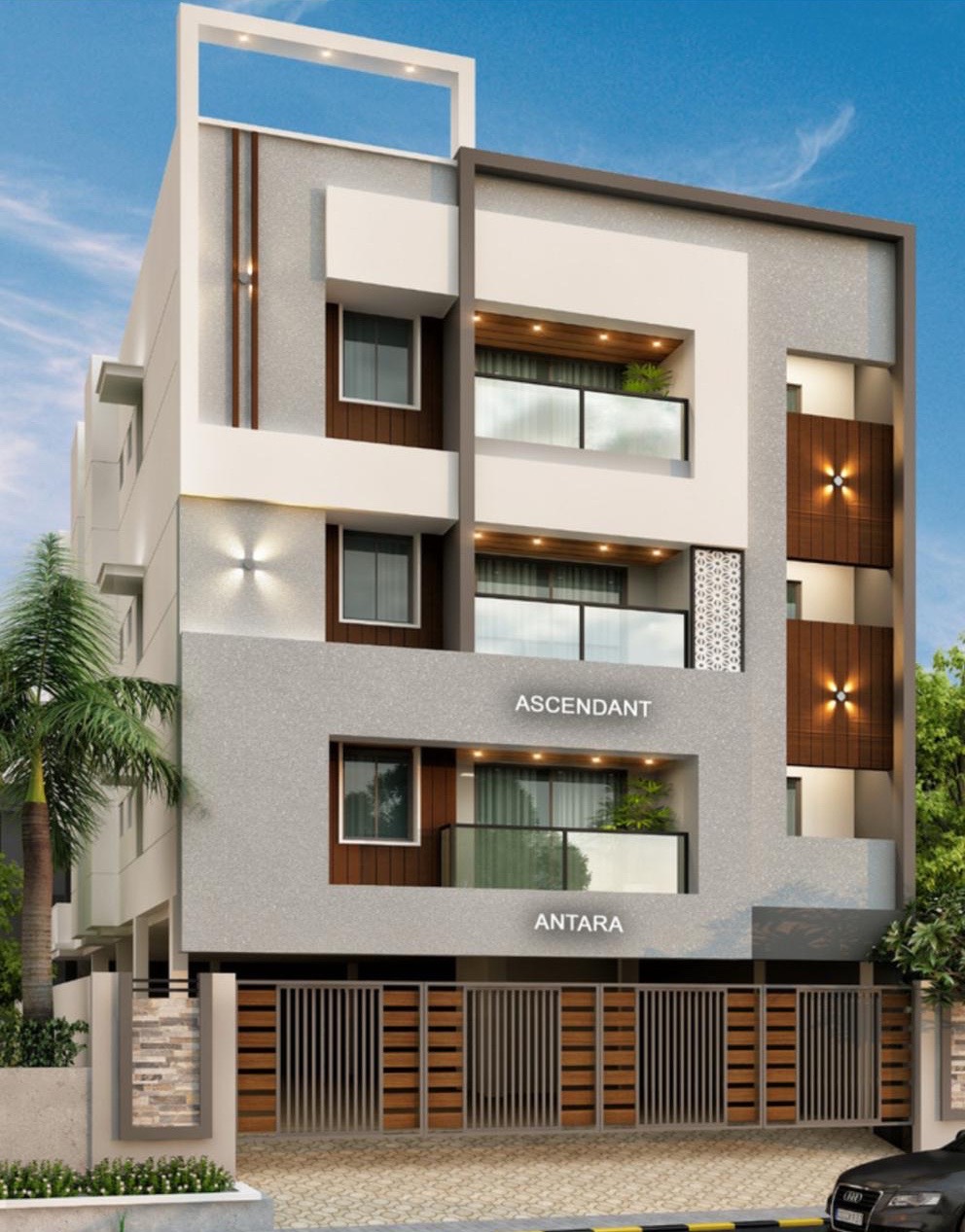 Antara, East Abiramapuram — artist's impression.
