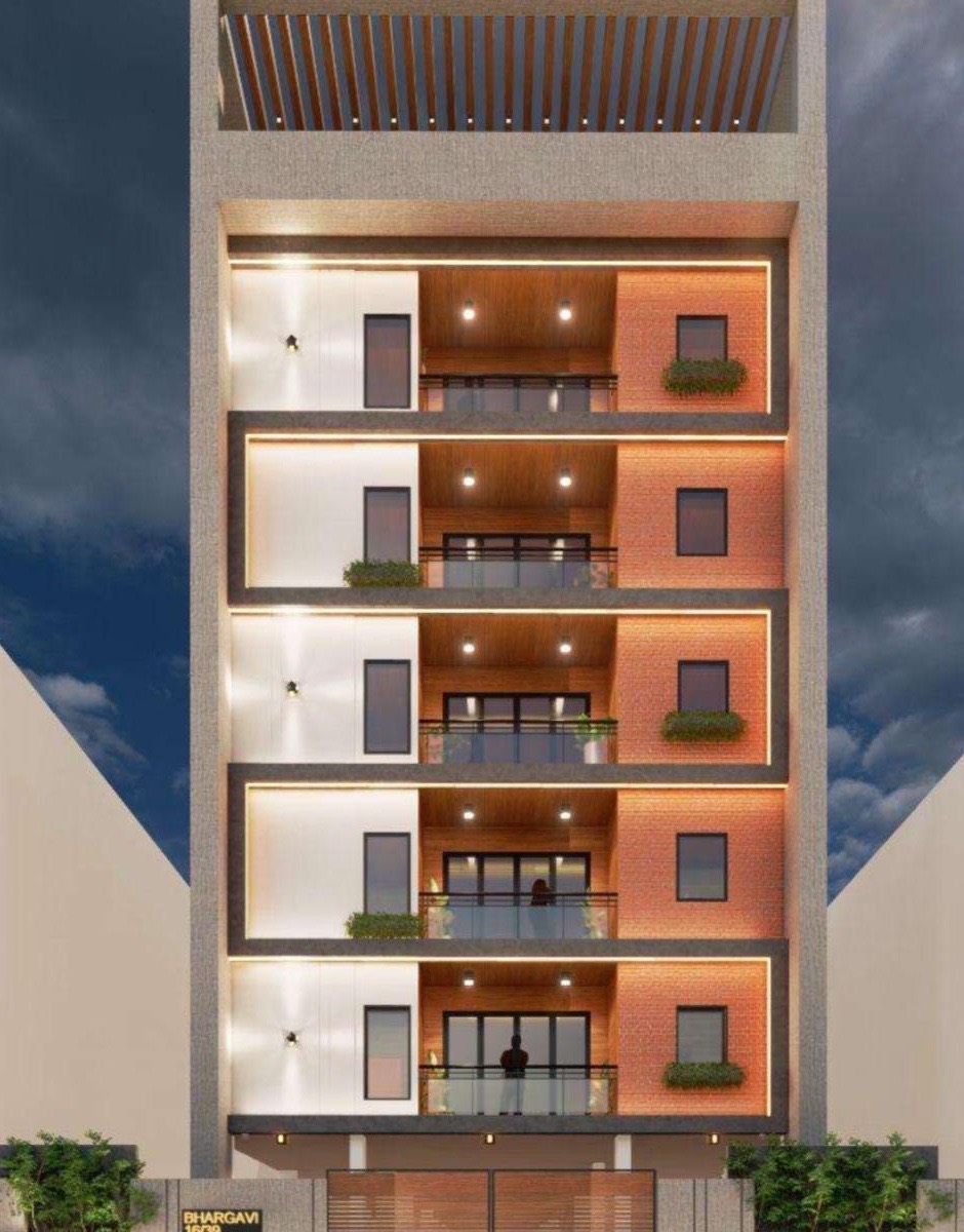 Bhargavi, Bheemanna Garden, Alwarpet — artist's impression.