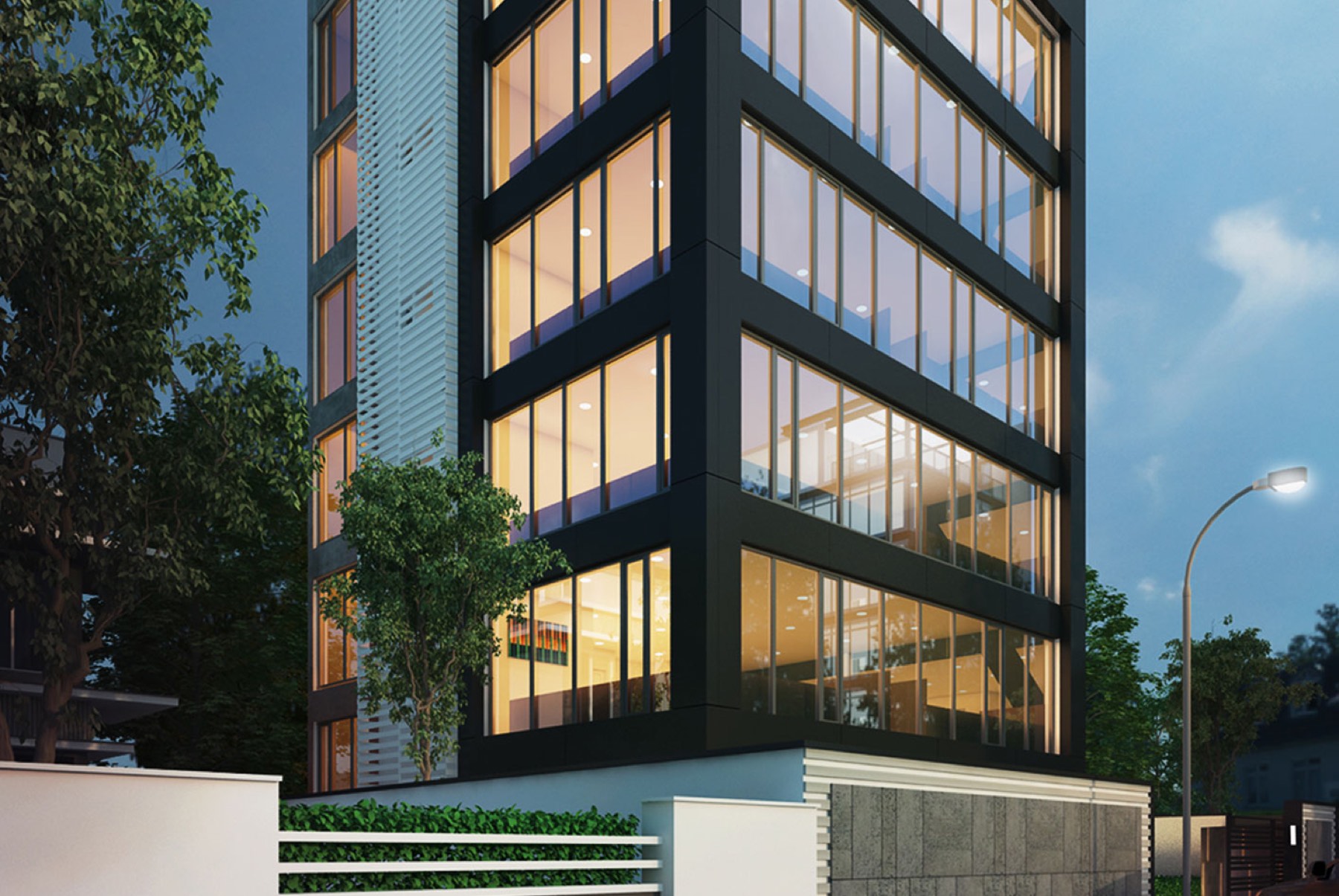 Inside Vilasa, St. Mary's Road, Alwarpet — artist's impression.
