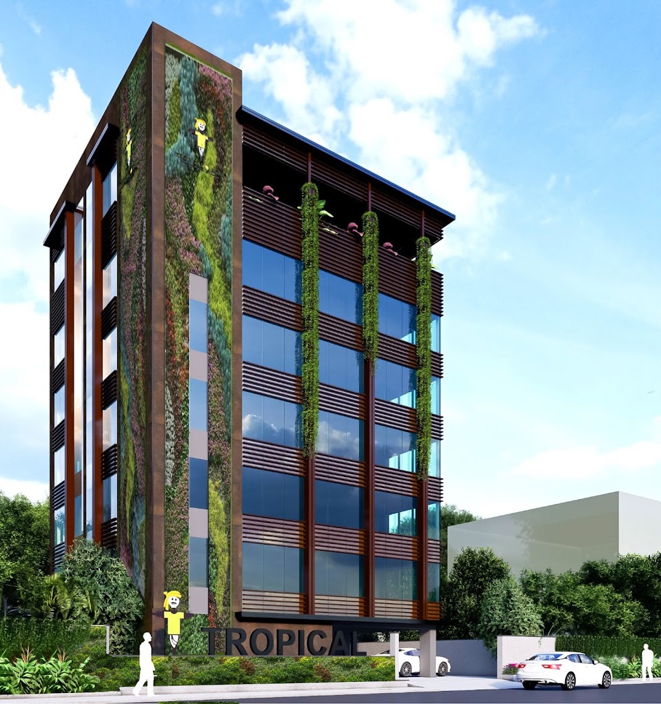 Tropical Agro, St. Mary's Road, Alwarpet — artist's impression.